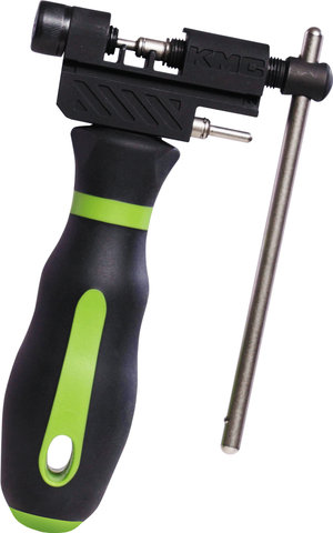 KMC Chain Tool Pro De-Rivetter Chain Breaker - black-green