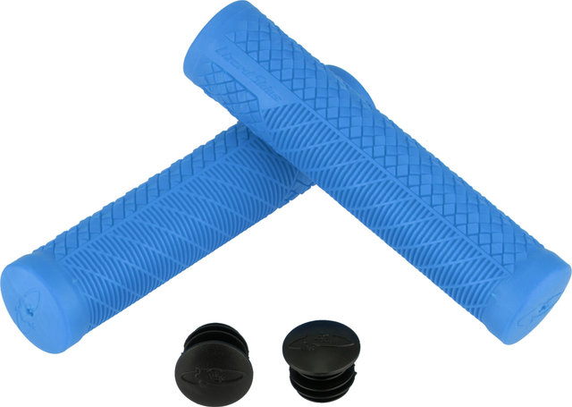 Lizard Skins Charger Evo Lenkergriffe - blue/140 mm