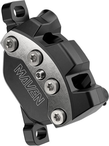 SRAM Maven Ultimate Stealth v+h Set Scheibenbremse - clear anodized/Set/Flip-Flop (seitenunspezifisch)