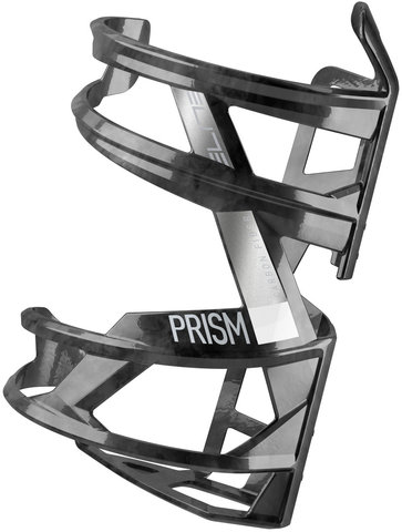 Prism Carbon Linksträger / Rechtsträger Flaschenhalter - schwarz-weiß glänzend/links