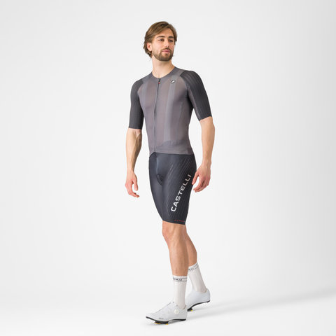 Castelli Free Aero Race S Kit Bib Short Trägerhose - black-white | M