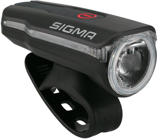 Luz delantera LED con aprobación StVZO Aura 60 USB - negro/universal