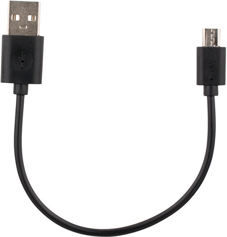 Luz delantera LED con aprobación StVZO Aura 60 USB - negro/universal