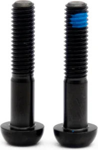 OAK Components Juego de Tornillos de titanio M5x25 para Abrazadera de manillar SRAM - black