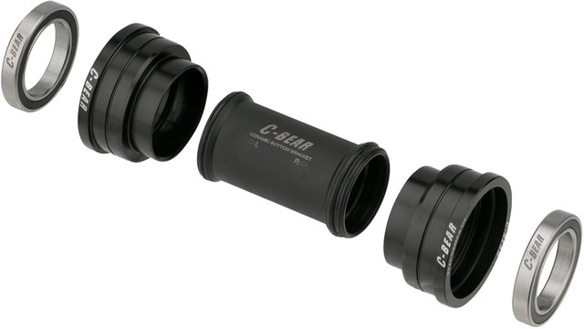 C-BEAR BB86 Campagnolo Ultra Torque Race Bottom Bracket, 41 x 86.5 mm - black/Pressfit