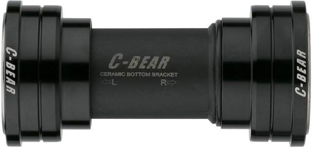 C-BEAR Boîtier de Pédalier BB86 Campagnolo Ultra Torque Race 41 x 86,5 mm - noir/Pressfit