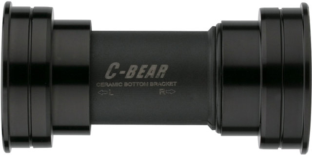 C-BEAR Boîtier de Pédalier BB86 Shimano Race 41 x 86,5 mm - noir/Pressfit