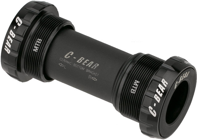 Eje de pedalier BSA Shimano MTB - negro/BSA