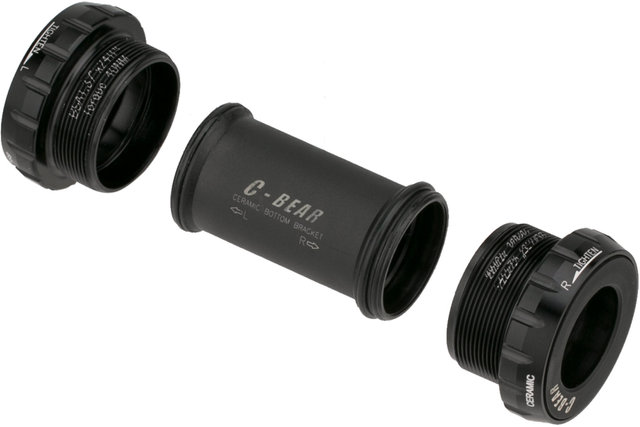 C-BEAR BSA Shimano MTB Bottom Bracket - black/BSA