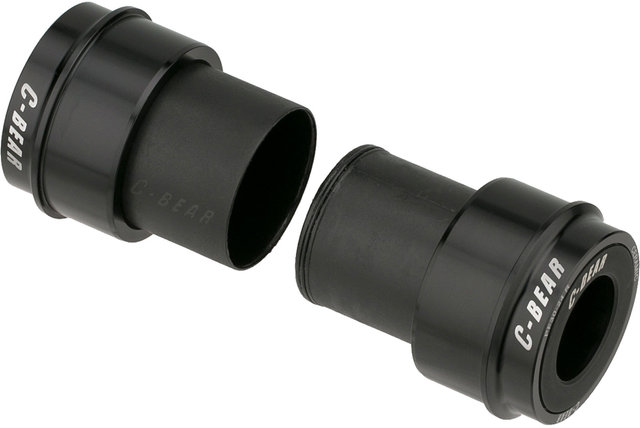 C-BEAR Eje de pedalier PF30 Shimano Race 46 x 68 mm - negro/PF30