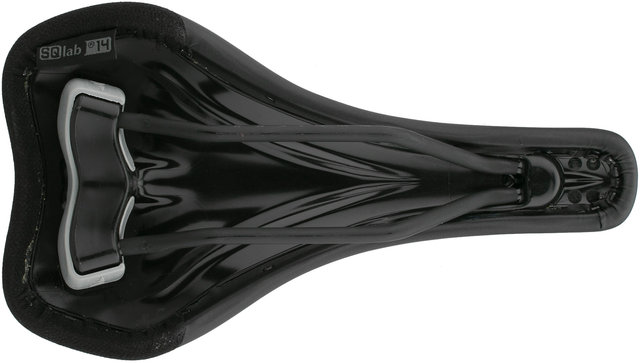 SQlab 6OX Ergowave active Saddle - black/140 mm