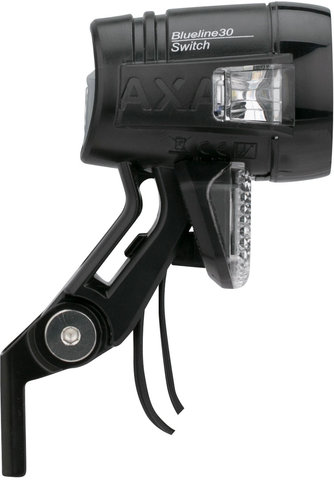 Axa Luz delantera Blueline 30 Switch LED con aprobación StVZO - negro/universal