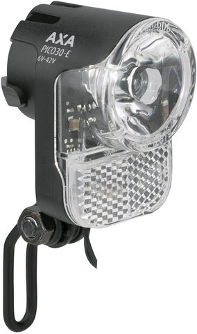Axa Pico 30-E E-Bike LED Front Light - StVZO approved - black-matte/universal
