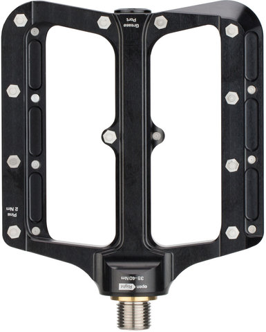 Pedales de plataforma NumberNine2 Titan - raceblack/L