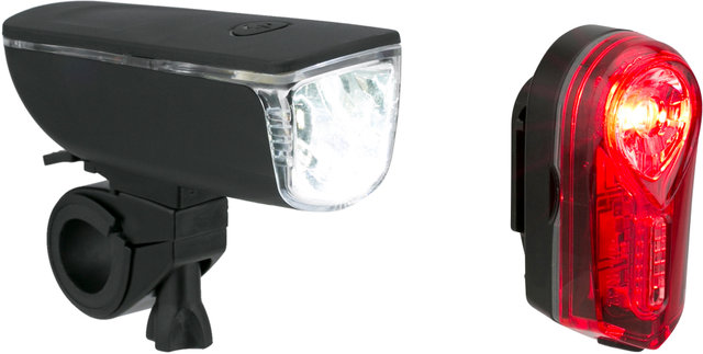Front Beamer Ariel+Rear Beamer Neso Beleuchtungsset CL-S11 mit StVZO - schwarz/universal