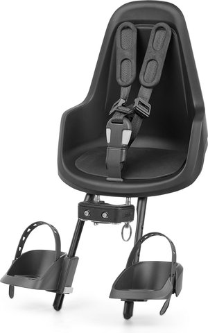 bobike ONE Mini Front Kids Bicycle Seat with Mounting Bracket - urban black
