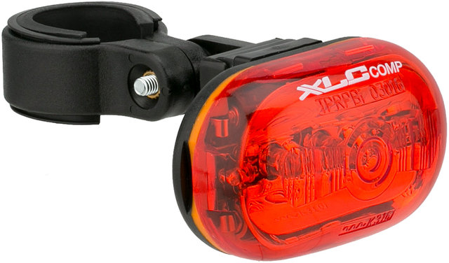 XLC Rear Beamer Oberon 5X CL-R09 Rear Light - StVZO Approved - black-red/universal