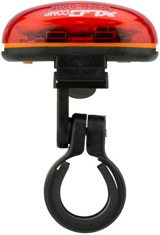Lampe Arrière Rear Beamer Oberon 5X CL-R09 (StVZO) - noir-rouge/universal