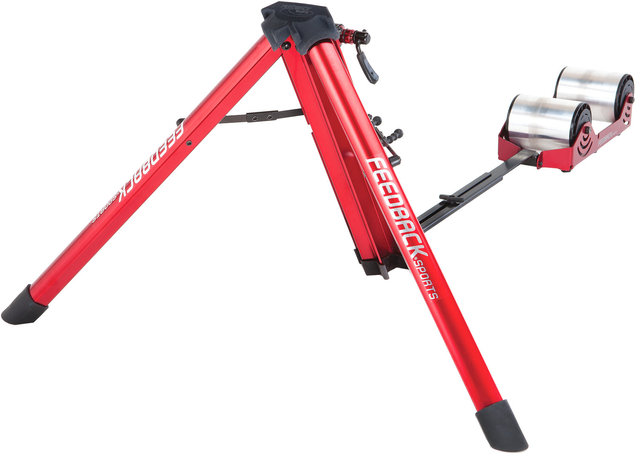 Feedback Sports Rodillo de entrenamiento Omnium Over-Drive Portable - rojo-negro/universal