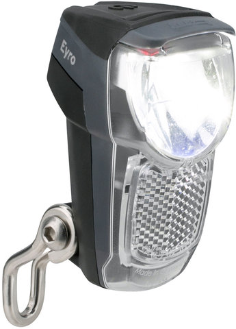 Lampe Avant à LED Lumotec IQ Eyro (StVZO) - noir-argenté/universal