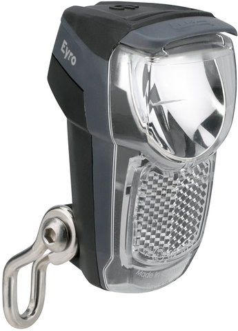 busch+müller Lampe Avant à LED Lumotec IQ Eyro (StVZO) - noir-argenté/universal