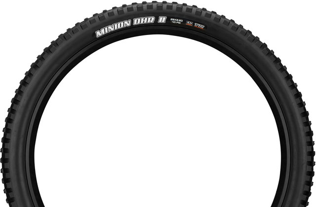 Maxxis Minion DHR II Dual EXO WT TR 29+ Folding Tyre - black/29x2.60
