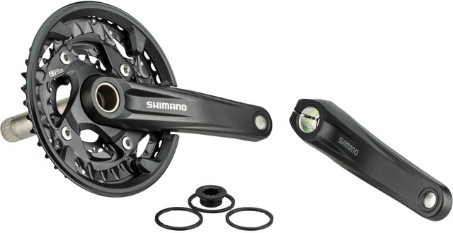 Shimano Set de Pédalier FC-MT500-3 avec Garde-Chaîne - noir/175,0 mm 22-30-40