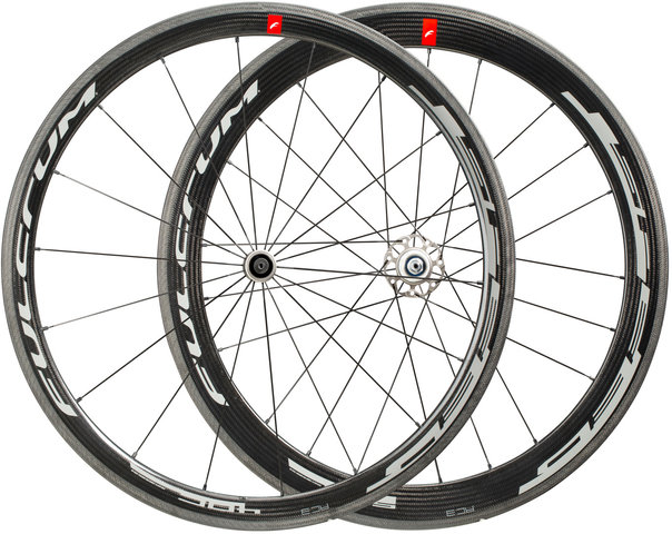 Fulcrum Juego de ruedas Speed 40C-55C Combo Carbon C17 - negro de carbono/28" set (RD 9x100 + RT 10x130) Shimano