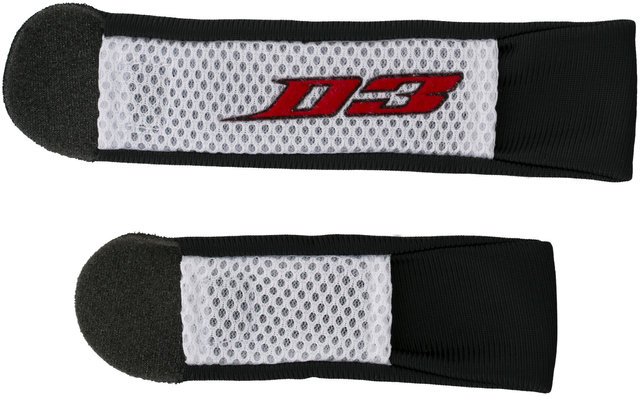 Troy Lee Designs Chin Strap Cover for D3 Helmets - white/universal