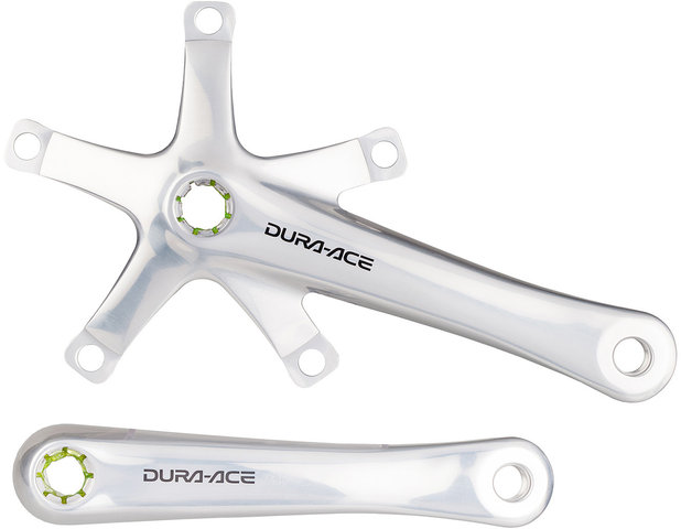 Shimano Dura-Ace Track Bielas FC-7710 Octalink - plata/170,0 mm