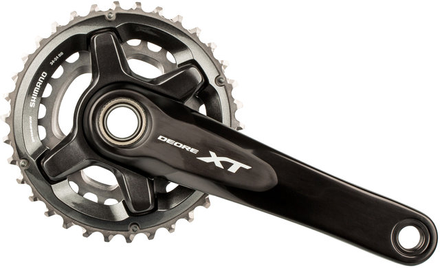 Shimano XT Kurbelgarnitur FC-M8000-2 Hollowtech II - schwarz/175,0 mm 24-34