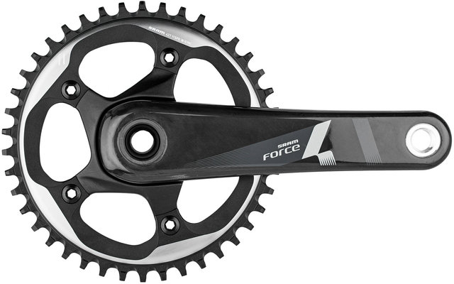 SRAM Juego de bielas Force 1 GXP 11 velocidades, 110 mm - grey anodized/172,5 mm 42 dientes