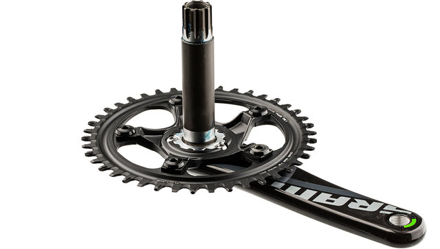 SRAM Juego de bielas Force 1 GXP 11 velocidades, 110 mm - grey anodized/172,5 mm 42 dientes