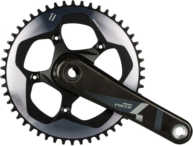 SRAM Force 1 GXP 11-speed 110 mm Crankset - grey anodized/172.5 mm 50 tooth