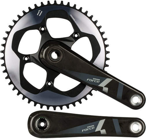 SRAM Set de Pédalier Force 1 GXP 11 vitesses, 110 mm - grey anodized/172,5 mm 50 dents