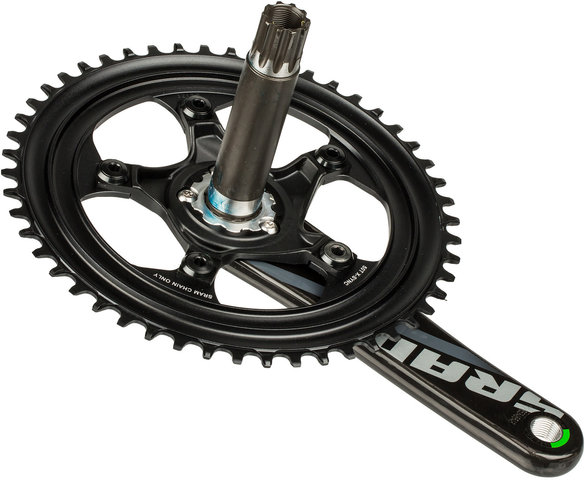 SRAM Force 1 GXP 11-fach, 110 mm Kurbelgarnitur - grey anodized/172,5 mm 50 Zähne