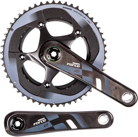 SRAM Force 22 BB30 11-speed Carbon Crankset - black/170.0 mm 39-53