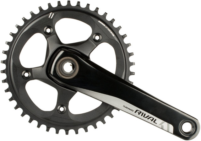 SRAM Juego de bielas Rival 1 GXP 11 velocidades - black/172,5 mm 42 dientes