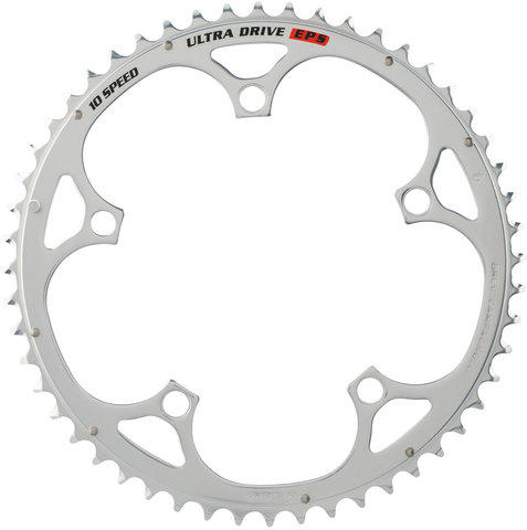 Campagnolo Record, 10-speed, 5-Arm, Outer, 135 mm BCD Chainring - 2003 Model - silver/52 tooth (x39)