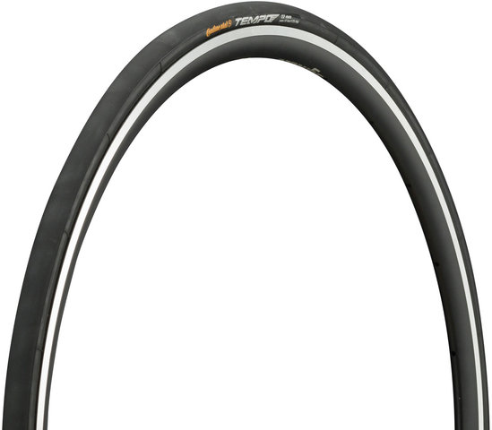 Cubierta tubular Tempo II 28" - negro/28x22 mm