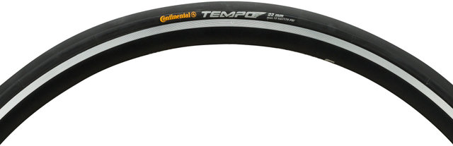 Continental Cubierta tubular Tempo II 28" - negro/28x22 mm