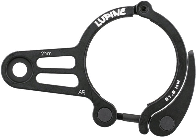 Lupine Alpha Quick Release Mount - black/31.8 mm