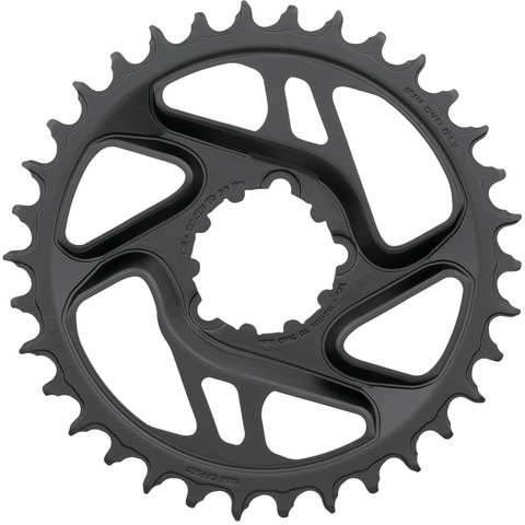 SRAM Kettenblatt X-Sync 2 CF Direct Mount 6 mm für X01/XX1/GX Eagle - black/34 Zähne