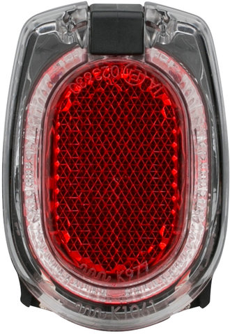 Secula Plus LED Rear Light - StVZO Approved - red-transparent/stay mount