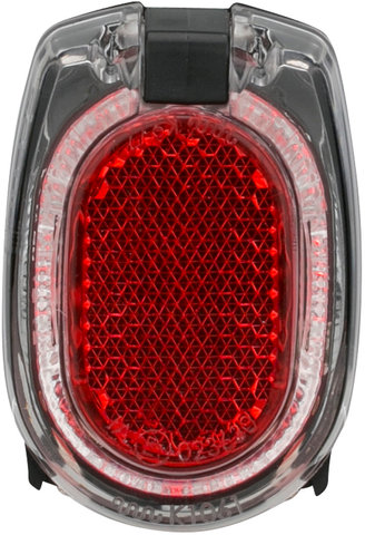 Lampe Arrière à LED Secula Plus (StVZO) - rouge-transparent/fixation aux gardes-boue