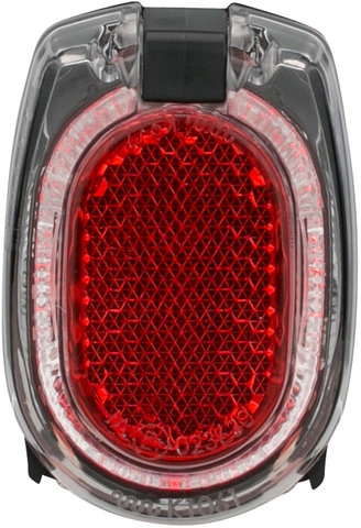 Secula Plus LED Rear Light - StVZO Approved - red-transparent/fender mount