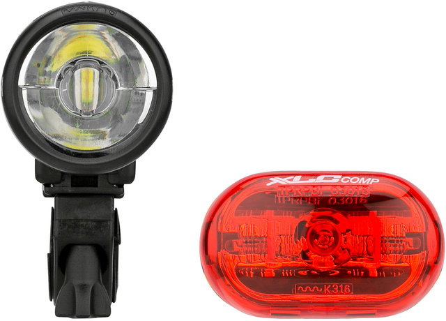 CL-S07 Light Set - StVZO Approved - black/universal