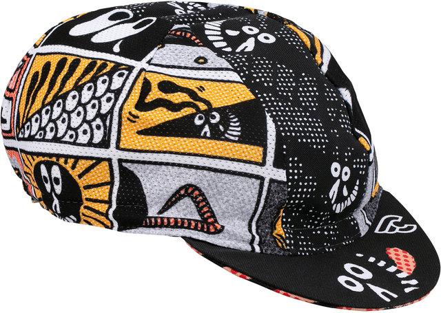 Jody Barton Alley Mouse Cycling Cap - black-yellow/unisize