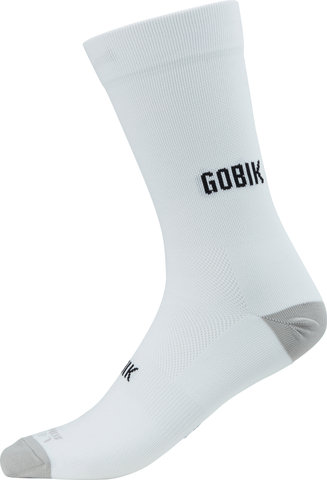 GOBIK Iro 2.0 Socks - white logo/43 - 46