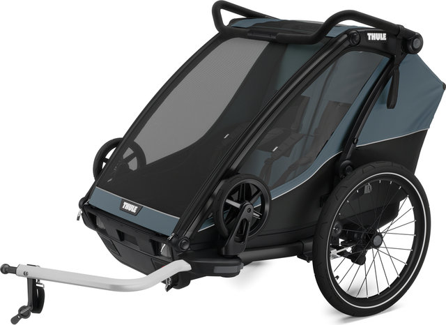 Thule Chariot Cab 2 Kinderanhänger - dark slate